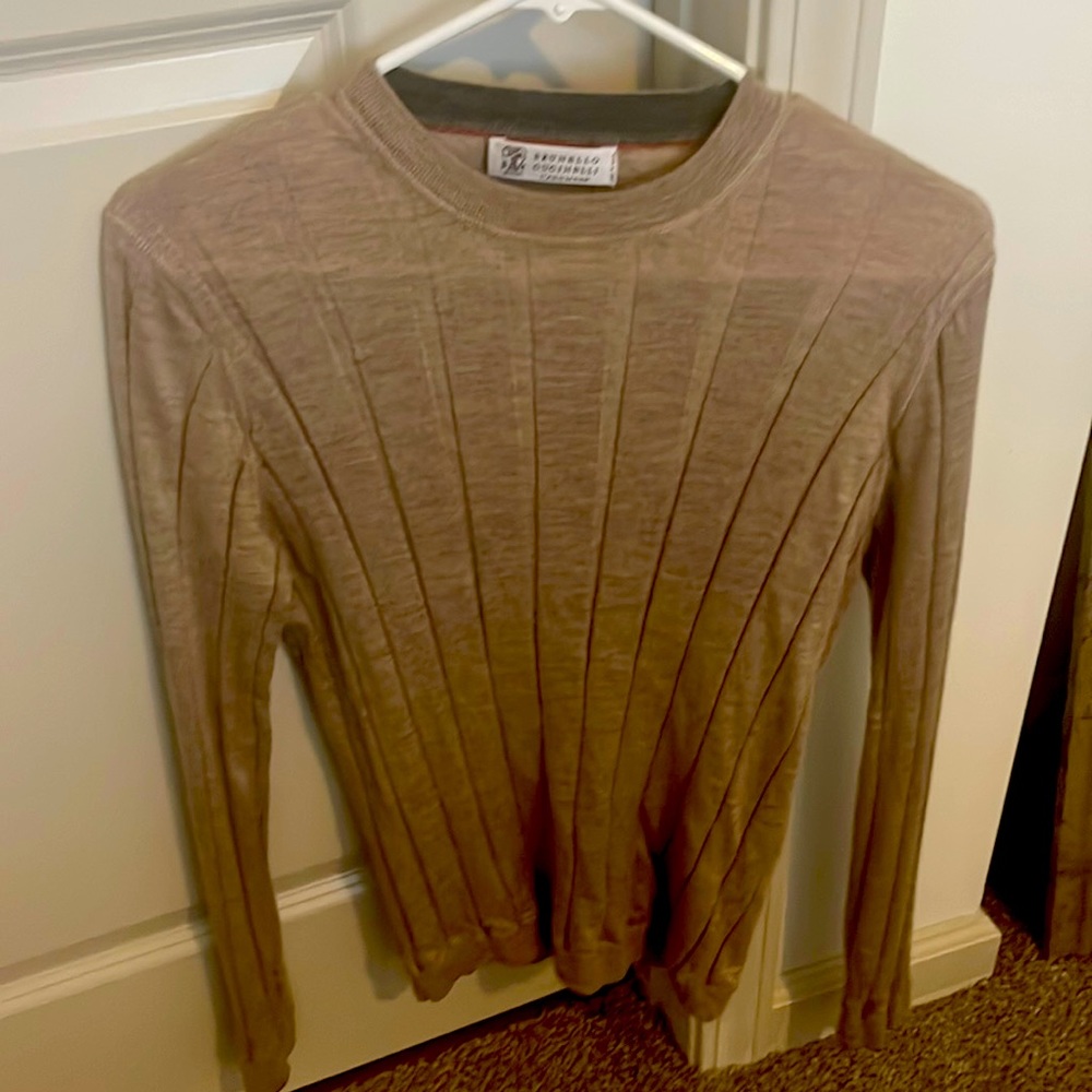 Brunello Cucinelli men’s cashmere sweater